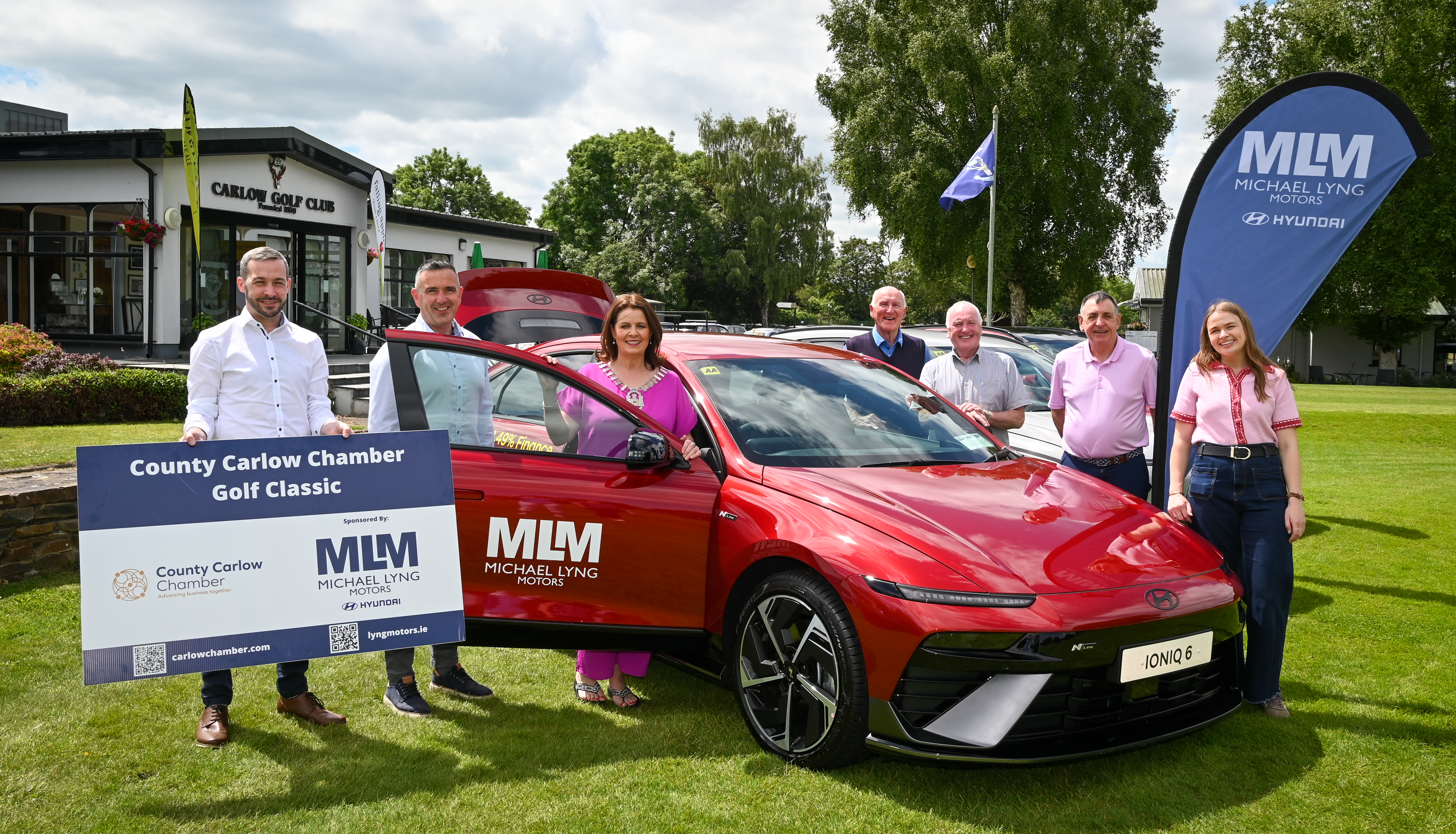 Michael Lyng Motors Sponsors Carlow Chamber Golf Classic